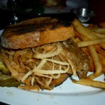 Turkey Leg Sandwich at HENRY PUBLIC, 329 Henry Street (between Atlantic Avenue and Pacific Street), Cobble Hill, Brooklyn