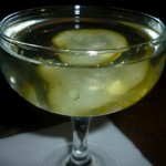 DIRTY PICKLE MARTINI at SWEET AFTON