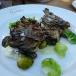 Maitake con Pecorino Sardo at BIRRERIA (EATALY)