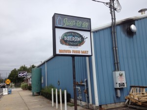BLUE POINT BREWING COMPANY, 161 River Road (between Noxon Street and Underwood Street), Patchogue, Long Island
