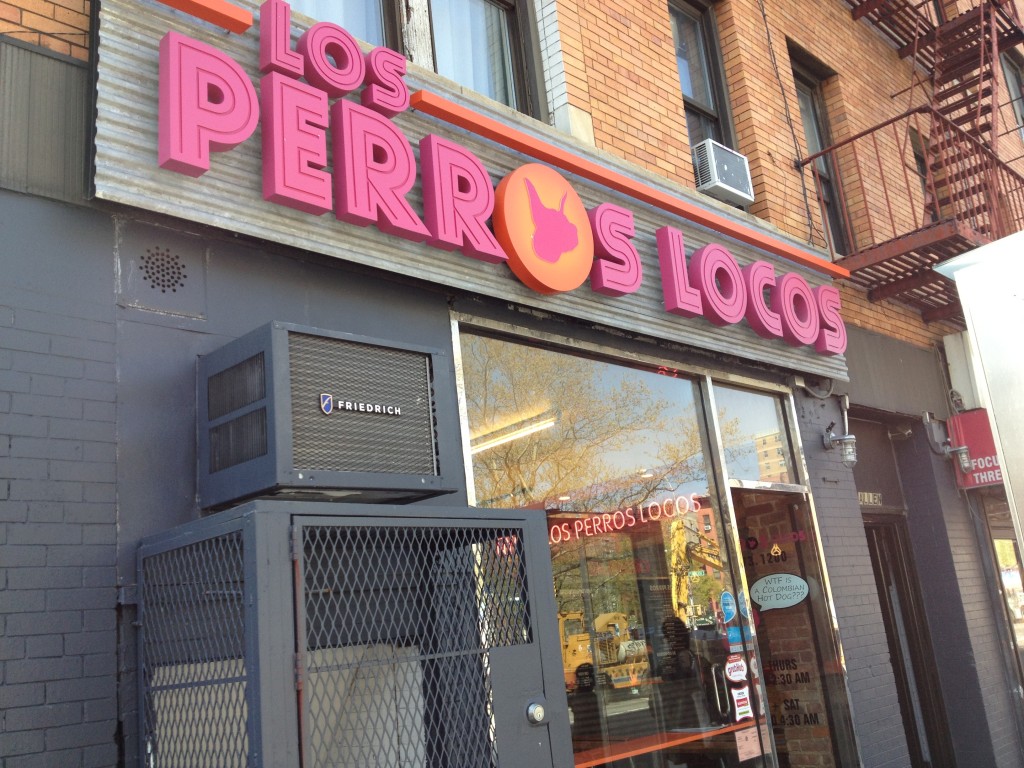 LOS PERROS LOCOS, 201 Allen Street (at Houston Street), Lower East Side