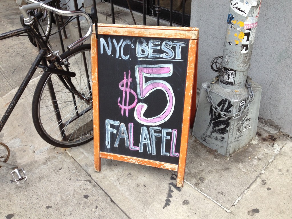What About a $4 Falafel??