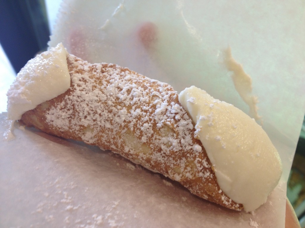 Cannoli at MODERN PASTRY