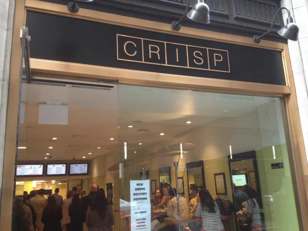 CRISP, 110 West 40th Street (between Broadway and Sixth Avenue), Midtown West