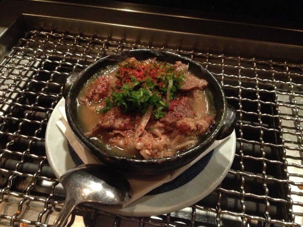 Stewed Beef Tendon Casserole at TAKASHI