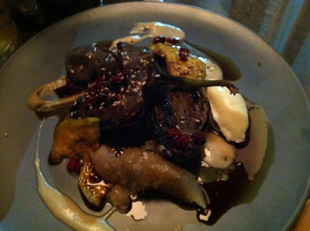 Grilled Eggplant at MISERY LOVES COMPANY