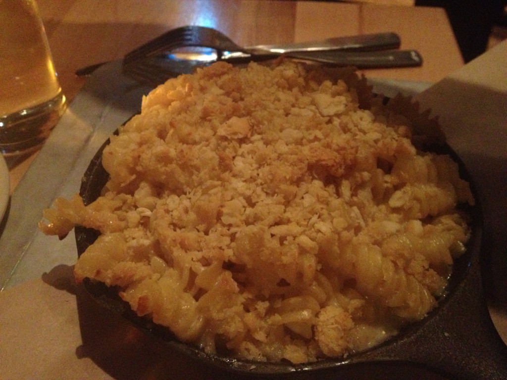 Macaroni and Cheese at PROHIBITION PIG