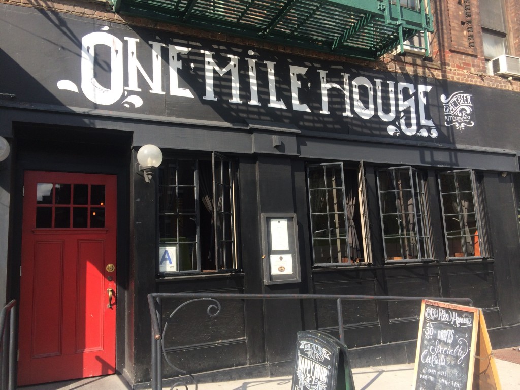 ONE MILE HOUSE, 10 Delancey Street (between Bowery and Chrystie Street), Lower East Side