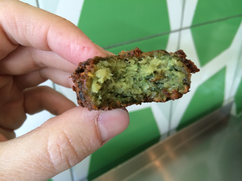 Dry Falafel at MAOZ