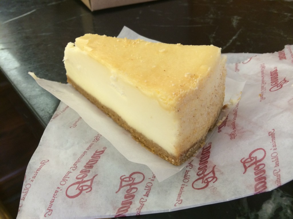 Cheesecake at FERRARA'S