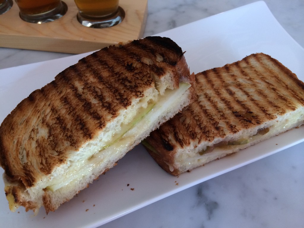 Truffle Gouda and Pear Sandwich at ASTORIA BIER & CHEESE