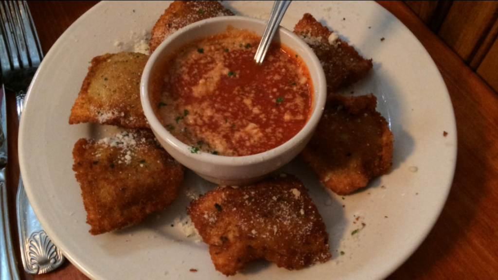 Toasted Ravioli at ANTHONINO'S TAVERNA