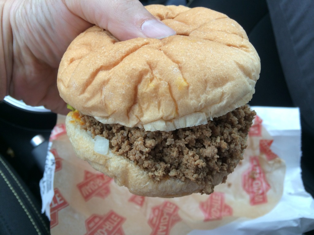 Loose Meat Sandwich at Maid-Rite