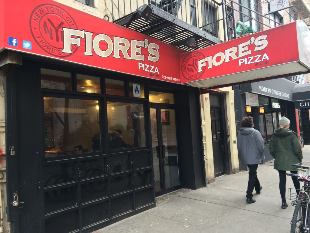 FIORE'S PIZZA, 165 Bleecker Street (between Thompson and Sullivan Street), Greenwich Village