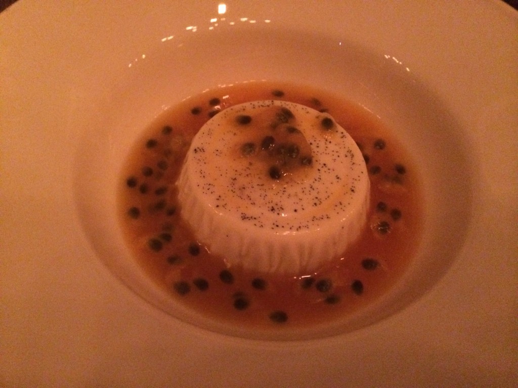 Panna Cotta at THE MILLING ROOM