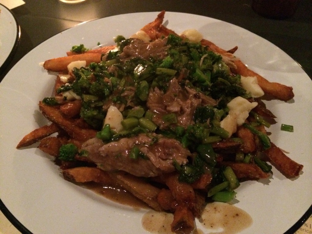 Poutine from Mile End at THREES BREWING