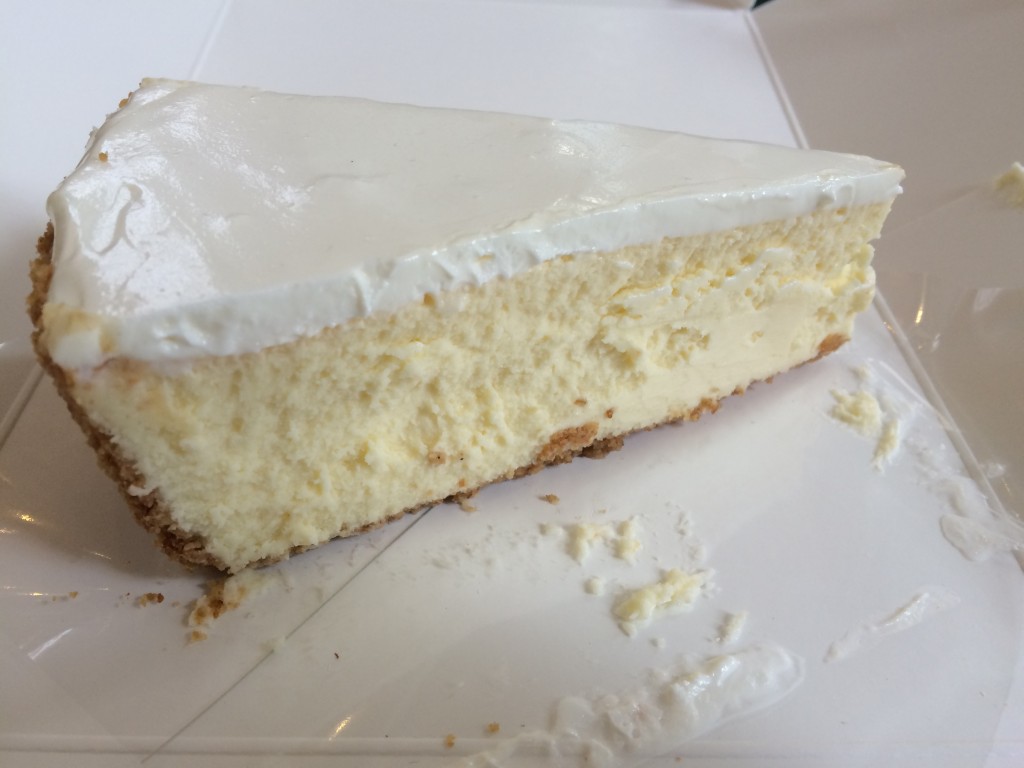 Cheesecake at LADY M CAKE BOUTIQUE