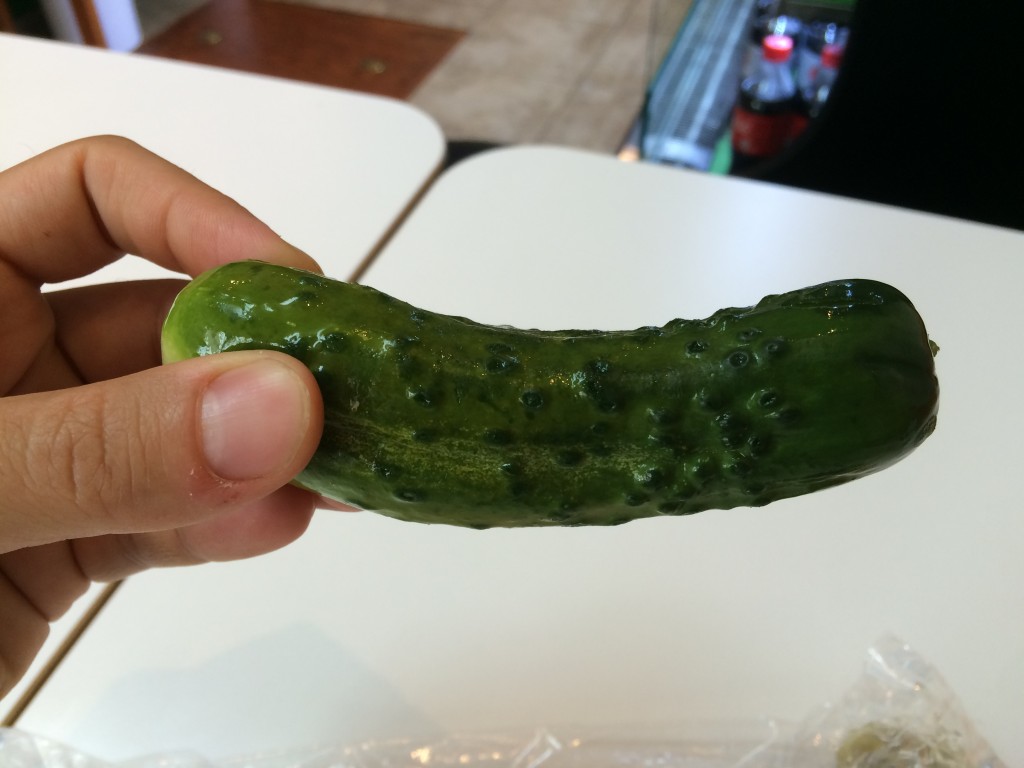 New Pickle at PICKLES OLIVES ETC