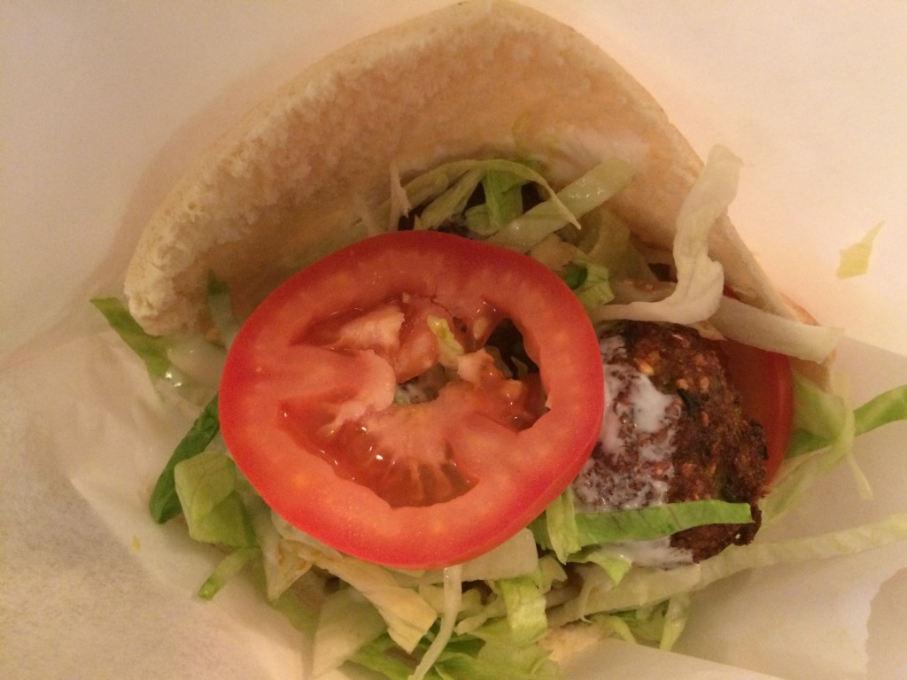 Falafel Sandwich at TURKISS