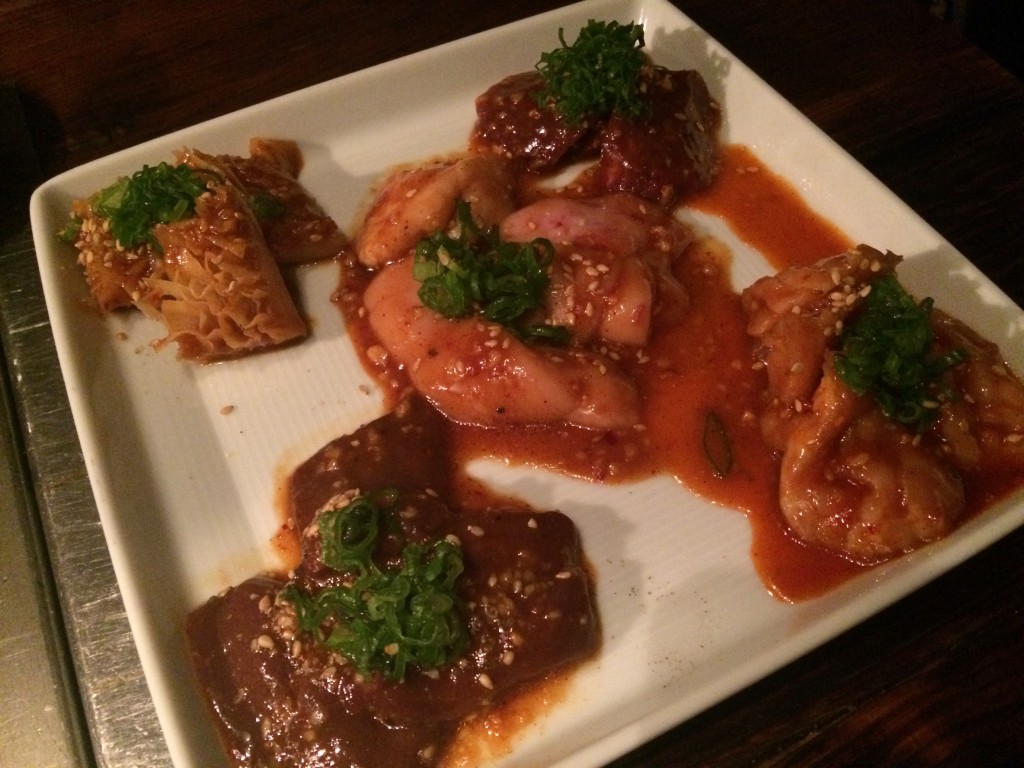 Horumon-Moriawase (Chef's Selection) at TAKASHI